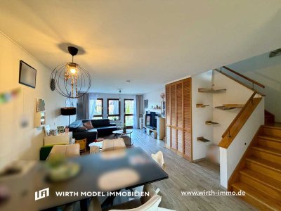 Doppelhaushälfte mit Carport und schönem Garten in gefragter  Wohnlage