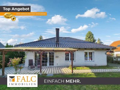 Stilvoller Bungalow: Ideal für Familien - FALC Immobilien