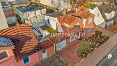 Platz für Ihre Vision | Urige Doppelhaushälfte, in zentraler Lage mit Garage