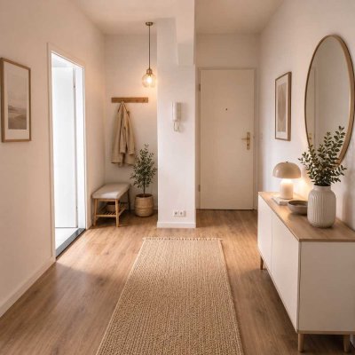 Frisch renovierte 2-Zimmer-Wohnung mit modernem Komfort