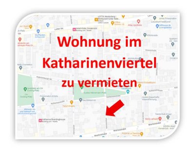 Gemütliche Wohnung im beliebten Katharinenviertel