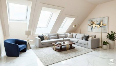 Exklusives Penthouse mit XXL-Terrasse, Fernblick &amp; Smart Home nahe U1