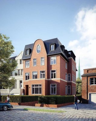 Adresslage Harvestehude – Erstbezug mit Aufzug, Tiefgarage & Süd-West-Balkon!