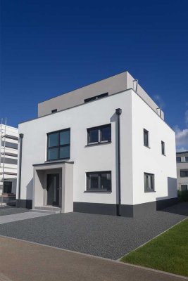 Erstbezug mit Stil – außergewöhnliche Maisonettewohnung mit umlaufender Terrasse in Nörvenich
