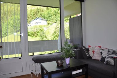 FERIENWOHNUNG (2. Wohnsitz) Wohnstudio in schöner Zentrumsrandlage von Bad Gastein, direkt an der Reitlpromenade, wenige Gehminuten bis ins Zentrum und zum Wasserfall.
