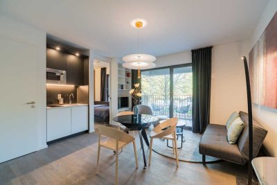 Hochwertig möblierte 1,5-Zimmerwohnung im Dreieck Friedrichshain, Kreuzberg und Neukölln