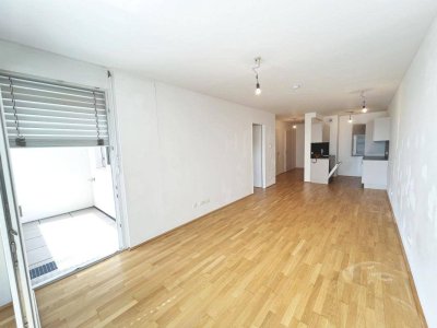 Q11 Leben in Simmering - Lichtdurchflutete Loggiawohnung mit 2 Zimmern und Deckenkühlung!