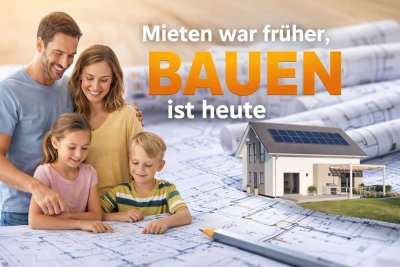 Doppelhaushälfte - Bauen zu Mietpreisen