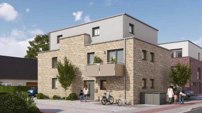 Moderne Neubauwohnung mit 45,12m² Wfl. in Münster-Hiltrup
