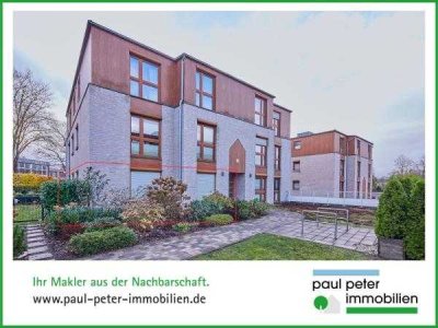 Sehr exklusive 3,5-Zimmer-Wohnung im Erdgeschoss in ruhigster Lage in Neumünster-Innenstadt