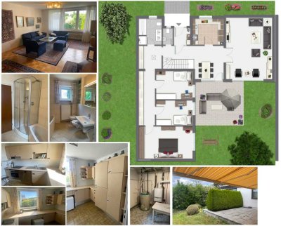Bezugsfreier Bungalow im Hussengut mit Arbeitszimmer im Souterrain und Einzelgarage