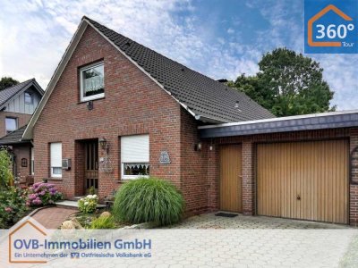 Großzügiges Wohnen in Larrelt – Haus mit Garten, Garage & Carport
