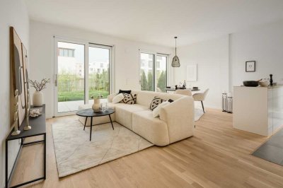 Open House 18.05.25 von 12:00-15:00 Uhr / 2-Zimmer-Wohnung mit eigenem Garten am Schweriner See