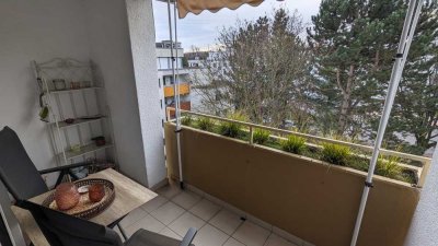 Ab 1. August verfügbare 3 Zimmerwohnung mit Tiefgarage, 4.Stock , renoviert, Sackgasse, Wunderburg