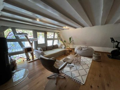 Exklusive OG-Wohnung mit Terrasse, Garage und hochwertiger Einbauküche