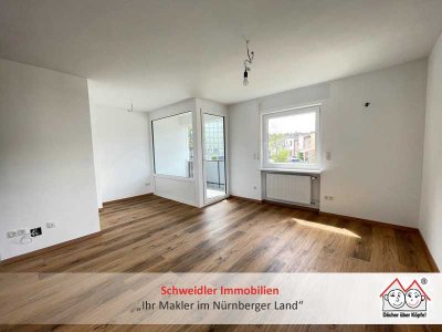 TOP sanierte 2-Zimmer-Eigentumswohnung mit Balkon und Garage in Lauf-Kotzenhof
