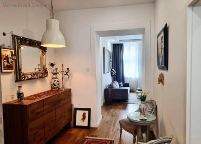 Elegante Altbau-Residenz mit vier Zimmern und separater Küche – Wohnen mit Charakter und zeitlosem Wiener Flair