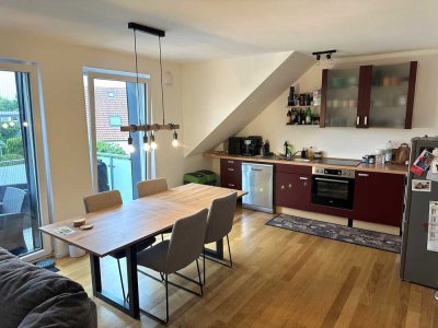 Neuwertige Wohnung im 2. Obergeschoss in Borghorst zu vermieten!