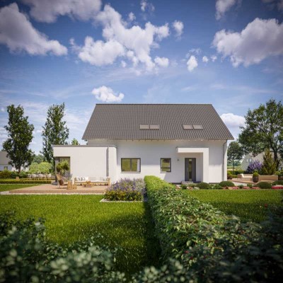 Bauen Sie ihr  großes Doppelhaus mit Freunden und Familien