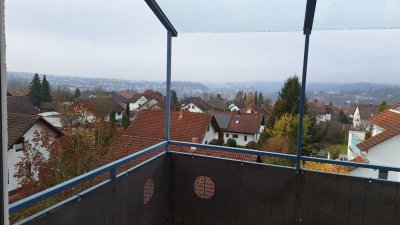 Helle 3-Zimmer Dachgeschosswohnung mit Balkon in Sigmaringen