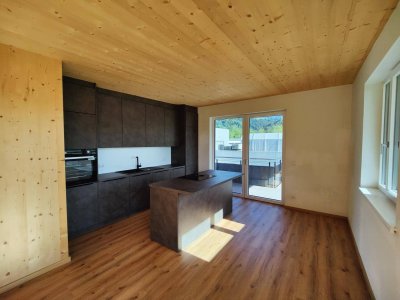 Exklusive 5-Zimmer-Wohnung in Vollholzbauweise mit 39 m² Terrasse und 2 Bädern