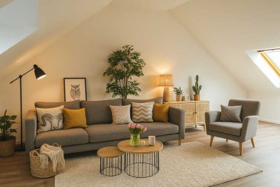 Sonnige Dachgeschosswohnung in der Neusser Innenstadt