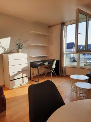 Helle möblierte 1,5-Zimmer Wohnung im 1. OG in Bielefeld-Heepen perfekt für Studenten & Pendler