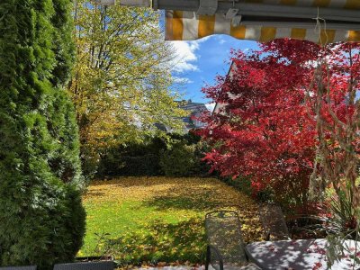 Schöne Wohnung mit großem Garten
