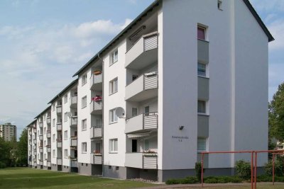 Effizient geschnittene Wohnung mit Duschbad und zusätzlichem Stauraum