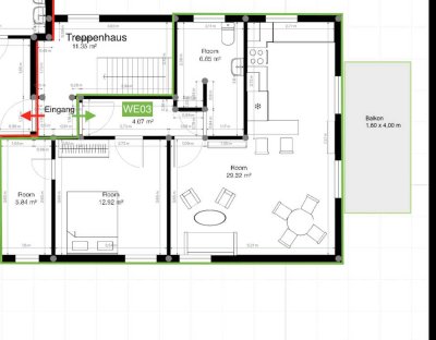 Neubau-Erstbezug: Stilvoll wohnen unter dem Dach