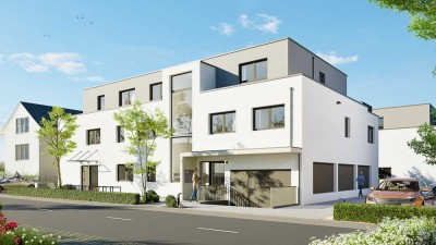 Barrierefreie 3-Zimmer-Wohnung mit Terrasse und Gartenanteil