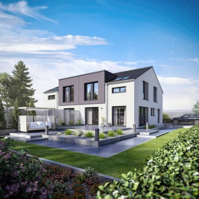 Doppelhaus. Zukunft doppelt gedacht  Für Familien, Generationen und nachhaltiges Wohnen. Natürlich B