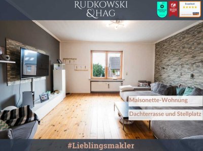 Großzügige Maisonette-Wohnung || Dachterrasse  || nachhaltig vermietet