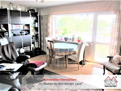 Achtung Anleger!!! Schicke 2-Zimmer-Wohnung mit Balkon und tollem Fernblick in Röthenbach/Pegnitz
