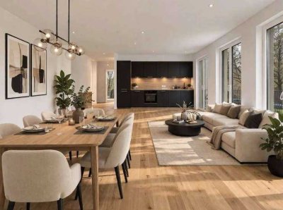 Provisionsfrei: Moderner 4-Zimmer-Neubau mit Balkon und Tiefgaragenplatz