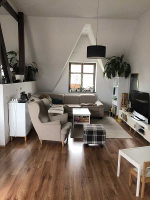 Wohnung über den Dächern von Halle