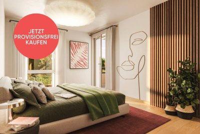 PROVISIONSFREI! Lichtdurchflutete 3-Zimmer-Wohnung | Süd-West-Ausrichtung | Balkon & Loggia