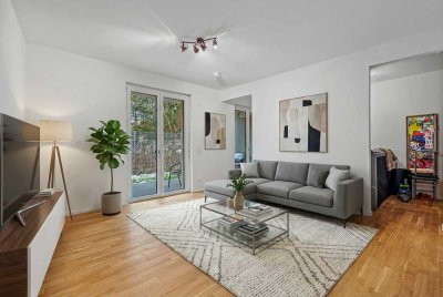 Neuwertige 2-Zi.-Terrassenwohnung mit Privatgarten in Kladow - barrierefrei - nahe der Havel