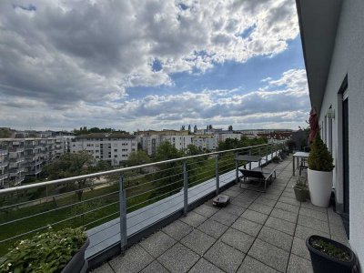 Helle, moderne 5-Zimmer-Dachgeschosswohnung mit großer Dachterrasse
