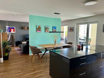 Moderne 4-Zimmer-Wohnung inkl. Küche mit Balkon und Tiefgarage