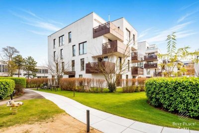 Gartenresidenz im Fünf-Morgen-Quartier mit Blick auf den Quartierssee