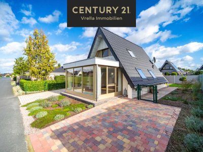 Exklusives Nurdachhaus mit Rundum-Sanierung und Traumgarten!