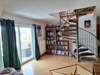 Stilvolle 3-Zimmer Maisonette Wohnung in Elchesheim-Illingen mit 92 m²