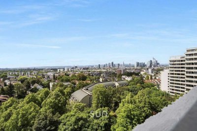 SKYLINE-BLICK DER EXTRAKLASSE – 3-Zimmer-Wohnung mit Panorama in Sachsenhausen