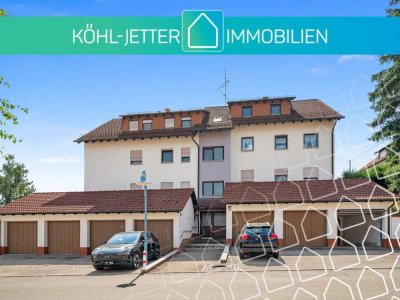 Helle, gut aufgeteilte 3 Zi.-Whg. mit Garage in ruhiger Lage von Bisingen-Steinhofen!