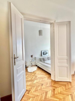 Stilvolles Altbau-Apartment - voll-möbliert zur Kurzzeitmiete