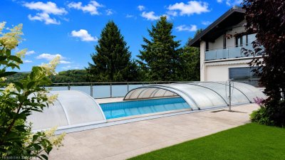 PANORAMA-LAGE MIT UNVERBAUBAREM FERNBLICK! Absolute Privatsphäre &amp; Ruhelage!