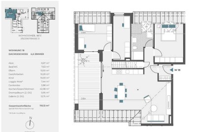 Maisonette Wohnung mit offener Galerie - 4,5 Zimmer zum Wohlfühlen!