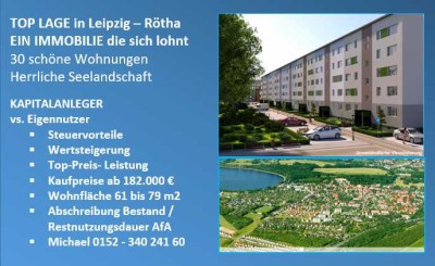 Eigentumswohnung für Kapitalanleger in Leipzig/Rötha