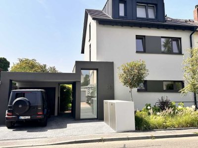 Luxuriöse Doppelhaushälfte in guter Lage – Design, Technik & Ruhe auf höchstem Niveau